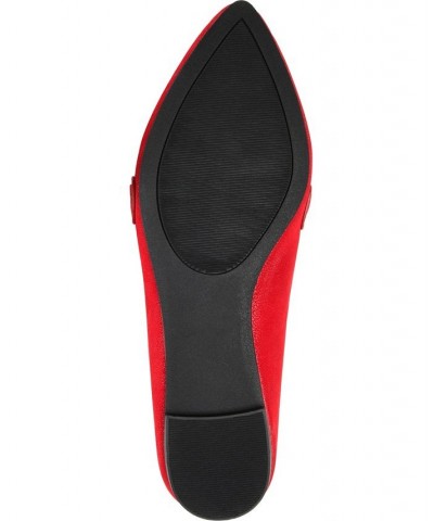 Women's Muriel Flat Red $40.00 Shoes