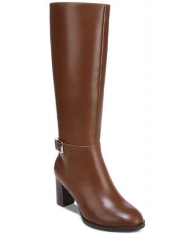 Lennoxx Memory Foam Tall Boots Brown $55.20 Shoes