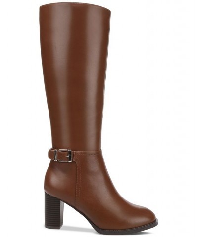 Lennoxx Memory Foam Tall Boots Brown $55.20 Shoes