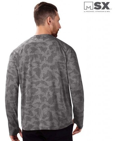 Men's Black Carolina Panthers Camo Long Sleeve T-shirt $35.00 T-Shirts