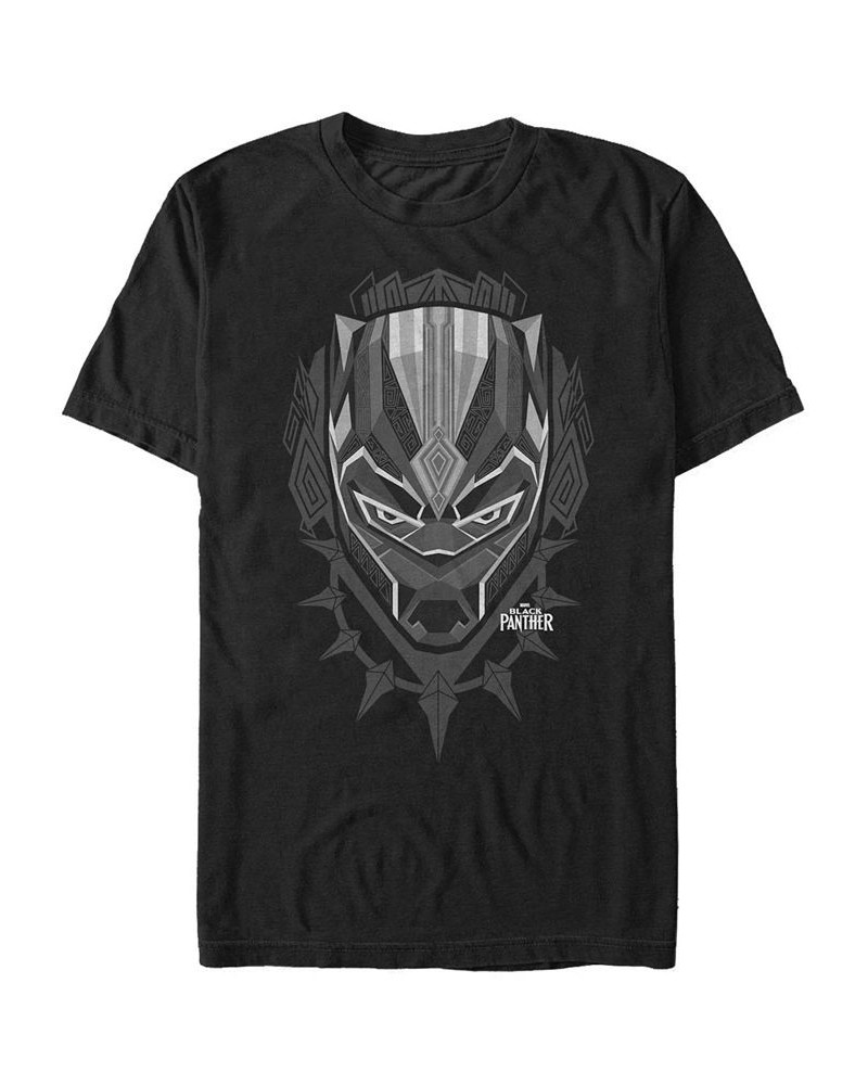 Marvel Men's Black Panther Wakanda King Plaque Short Sleeve T-Shirt Black $17.84 T-Shirts