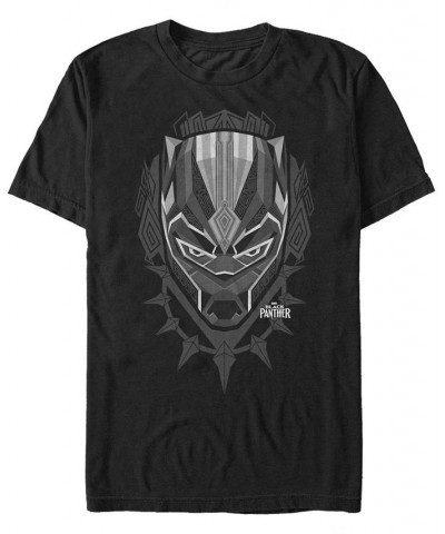 Marvel Men's Black Panther Wakanda King Plaque Short Sleeve T-Shirt Black $17.84 T-Shirts