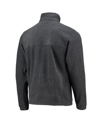 Men's Dallas Mavericks Heathered Charcoal Flanker Full-Zip Jacket $33.58 Jackets