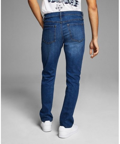 Men's Slim-Fit Stretch Jeans Medium Blue Wash $18.89 Jeans