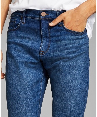 Men's Slim-Fit Stretch Jeans Medium Blue Wash $18.89 Jeans