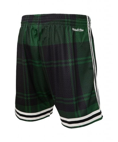 Men's x Uninterrupted Kelly Green, Black Boston Celtics Hardwood Classics Swingman Shorts $44.55 Shorts