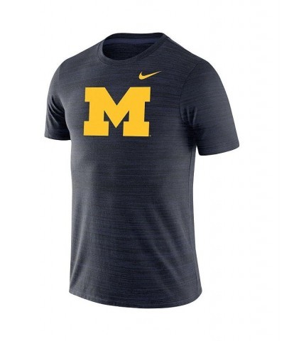 Men's Navy Michigan Wolverines Team Logo Velocity Legend Performance T-shirt $26.95 T-Shirts