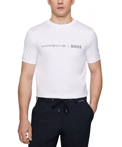 BOSS Men's Slim-Fit T-Shirt White $61.44 T-Shirts