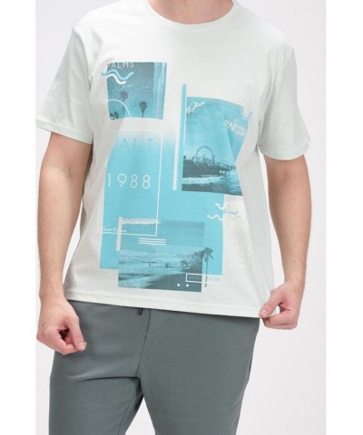 Men's Modern Print Fitted Cali T-shirt PD05 $35.00 T-Shirts