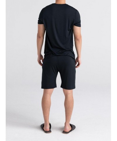 Men's Regular Snooze Shorts Black $35.88 Pajama