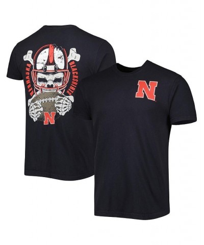 Men's Black Nebraska Huskers Hyperlocal Team T-shirt $18.48 T-Shirts