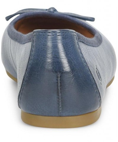 Women's Brin Comfort Flats Blue $49.50 Shoes