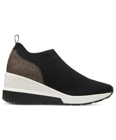 Women's Mabel Slip On Sneakers Black $56.99 Shoes