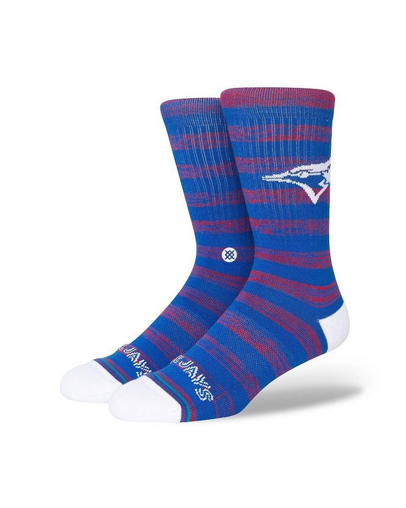 Men's Toronto Blue Jays Twist Logo Crew Socks $11.34 Socks