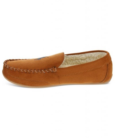 Men's Declan Logo Venetian Slippers Tan/Beige $33.60 Shoes