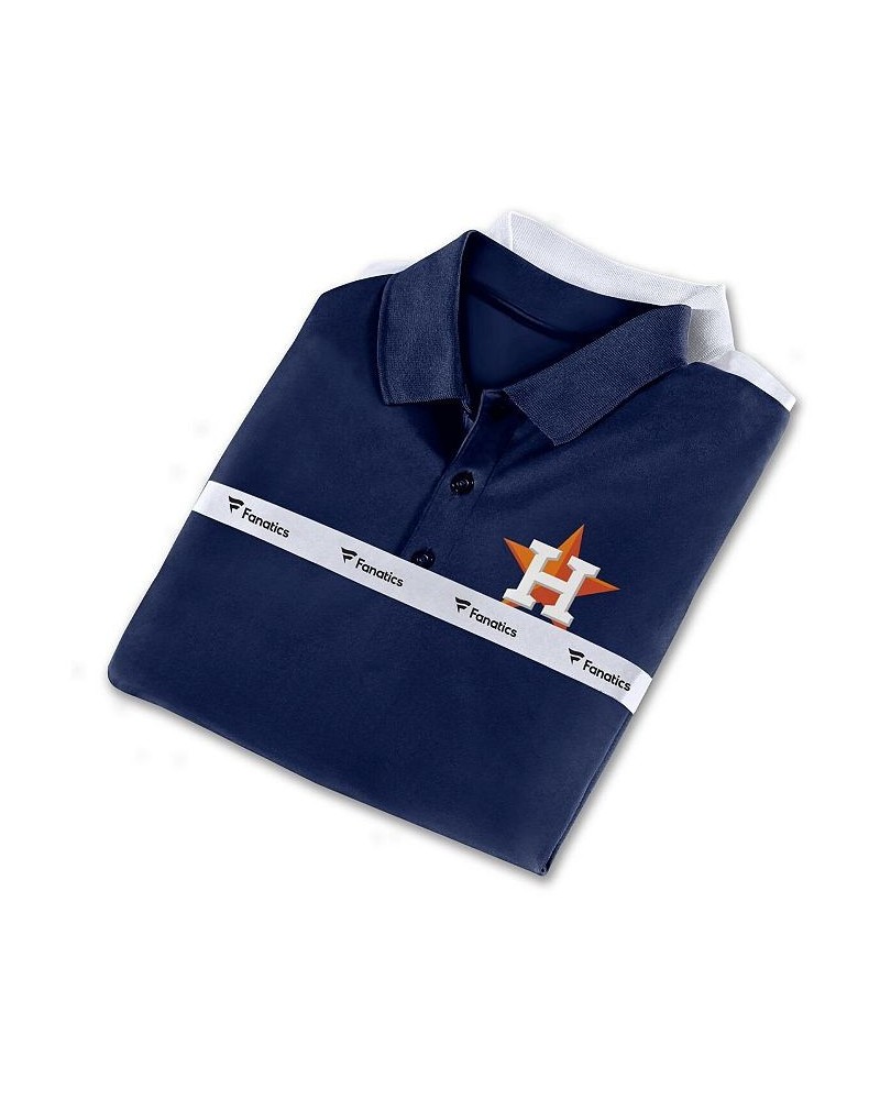 Men's Branded Navy, White Houston Astros Polo Shirt Combo Set $35.20 Polo Shirts