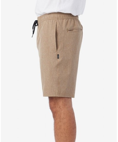 Men's Reserve 18" Elastic Waist Hybrid Shorts Tan/Beige $30.55 Shorts