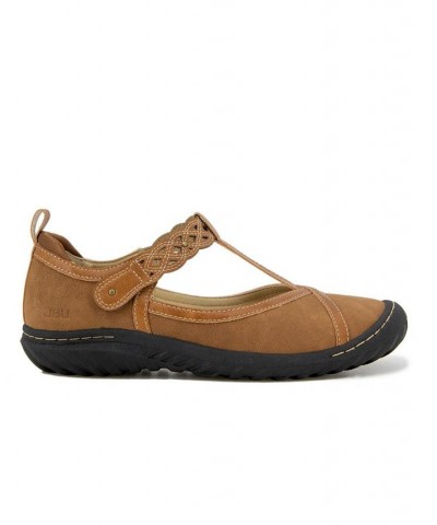 Women's Buttercup Flats Tan/Beige $35.60 Shoes