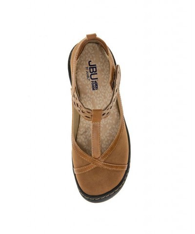 Women's Buttercup Flats Tan/Beige $35.60 Shoes