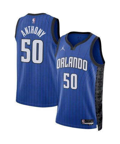 Men's Brand Cole Anthony Blue Orlando Magic 2022/23 Statement Edition Swingman Jersey $53.99 Jersey