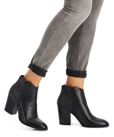 Graceyy Booties Black $22.36 Shoes