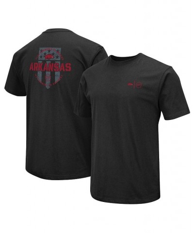 Men's Black Arkansas Razorbacks OHT Military-Inspired Appreciation T-shirt $20.70 T-Shirts