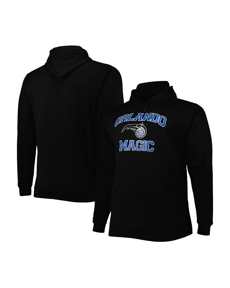 Men's Black Orlando Magic Big and Tall Heart and Soul Pullover Hoodie $34.09 Sweatshirt