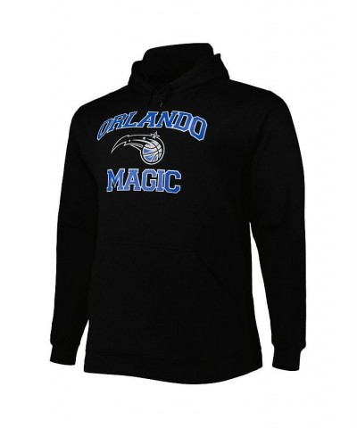 Men's Black Orlando Magic Big and Tall Heart and Soul Pullover Hoodie $34.09 Sweatshirt