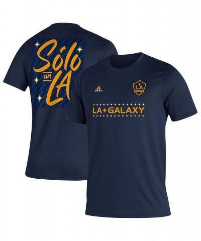 Men's Navy LA Galaxy Jersey Hook AEROREADY T-shirt $22.94 T-Shirts