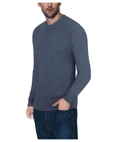 Men's Basic Crewneck Pullover Midweight Sweater PD20 $23.39 Sweaters