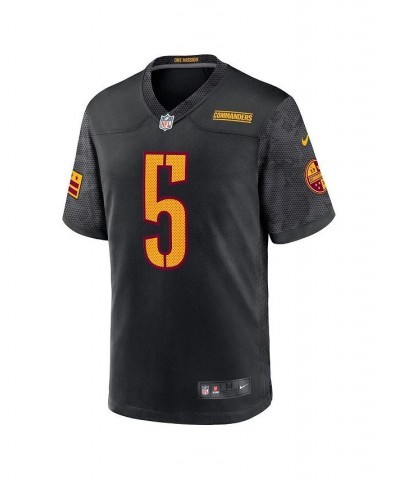 Men's Tress Way Black Washington Commanders Alternate Game Player Jersey $53.20 Jersey