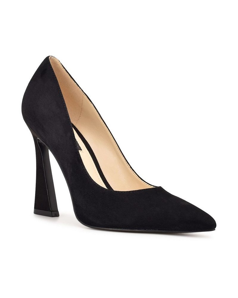 Women's Trendz Tapered Heel Pointy Toe Dress Pumps PD01 $52.32 Shoes