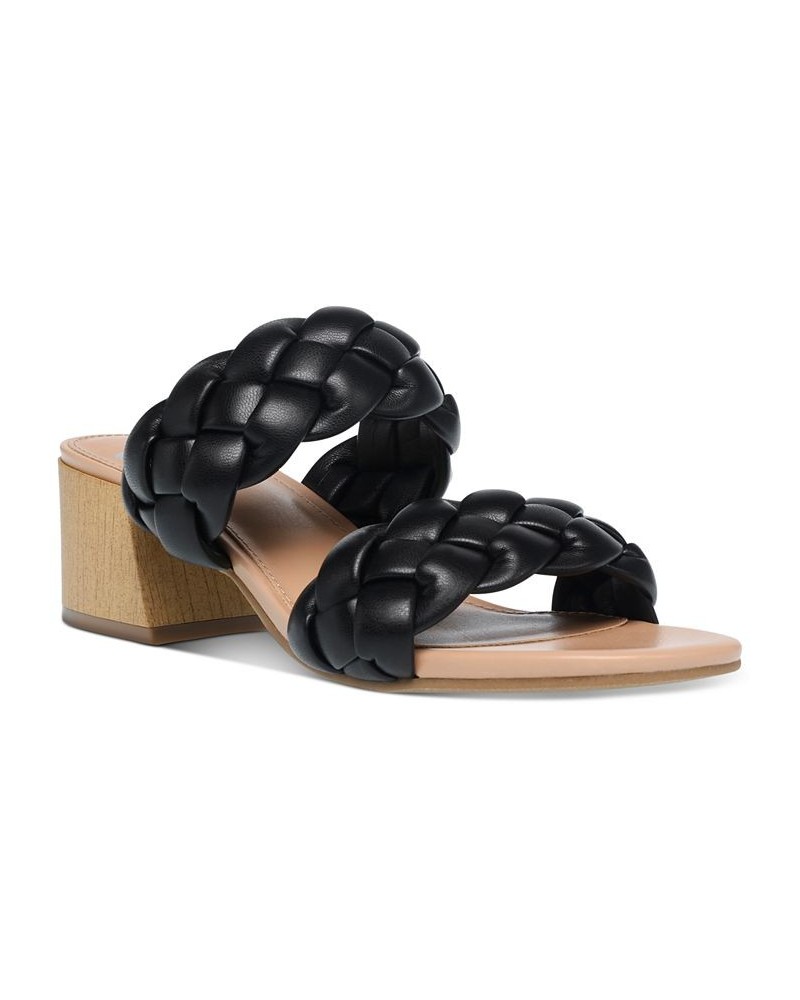 Women's Stacey Plush Braided Sandals PD01 $37.92 Shoes