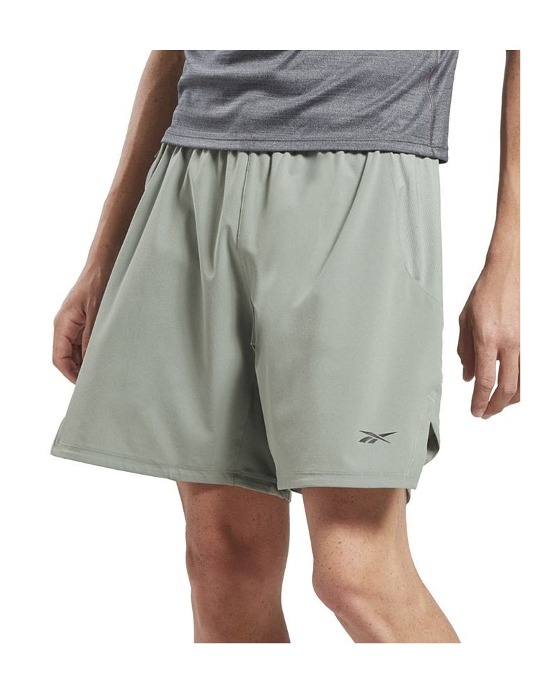 Men's Strength 3.0 Regular-Fit Training Shorts Green $33.00 Shorts