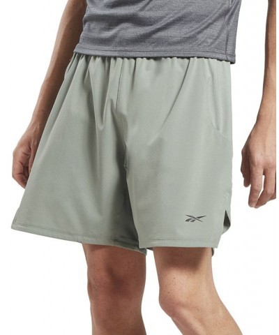 Men's Strength 3.0 Regular-Fit Training Shorts Green $33.00 Shorts