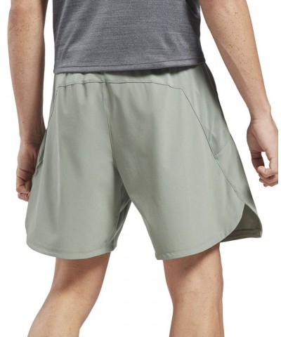 Men's Strength 3.0 Regular-Fit Training Shorts Green $33.00 Shorts