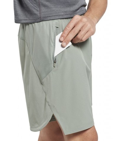 Men's Strength 3.0 Regular-Fit Training Shorts Green $33.00 Shorts